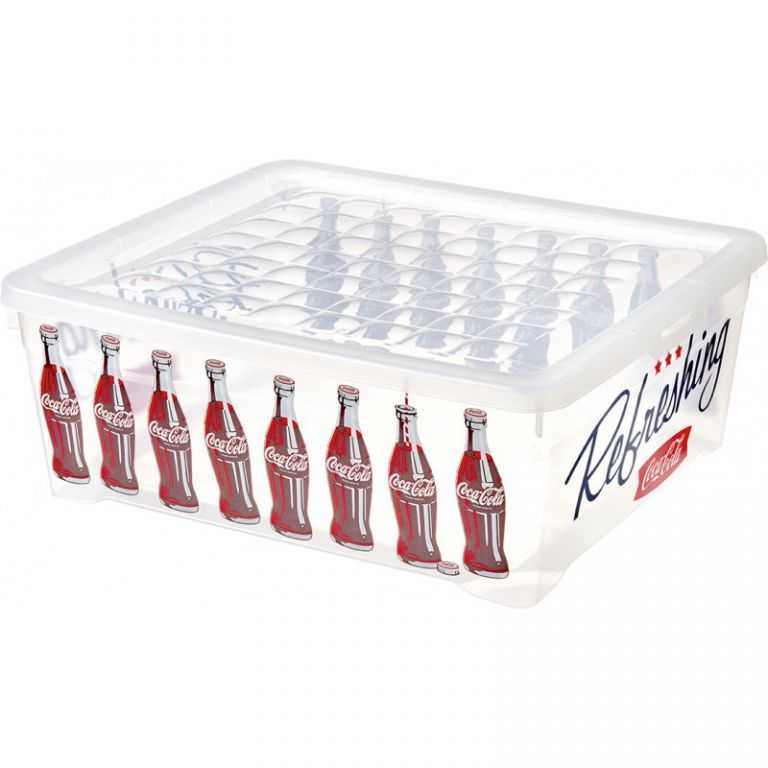 CURVER Box s víkem -10L - COCA COLA R41128 CURVER