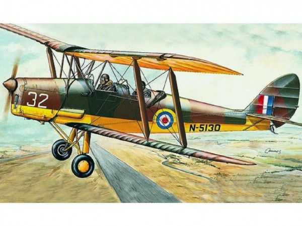 Směr letadlo D.H.82 Tiger Moth letadla 1:48 Teddies