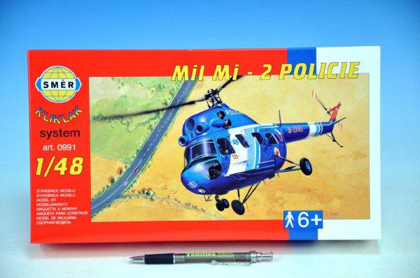 Směr modely plastové Vrtulník Mi 2 1:48 Teddies