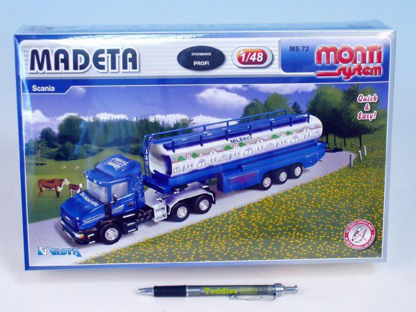 Monti 72 Madeta Scania Stavebnice 1:v krabici 32x20