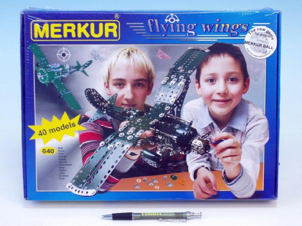 MERKUR Flying wings modelů 6v krabici 36x27x5cm Teddies