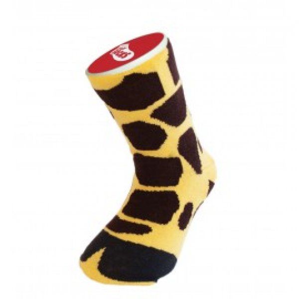 Dětské bláznivé ponožky - žirafa Kokiska