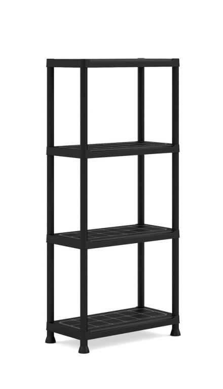 KIS PLUS 54617 Plastový otevřený regál 60/4 - 135 x 60 x 30 cm Keter
