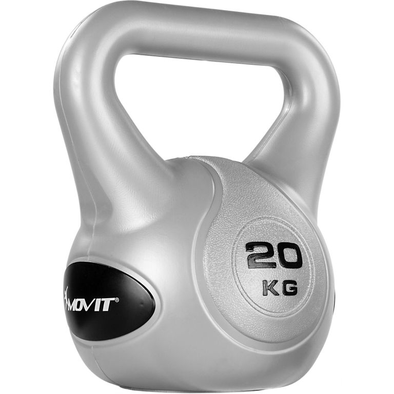 Movit Kettlebell plast/beton 20 kg MOVIT