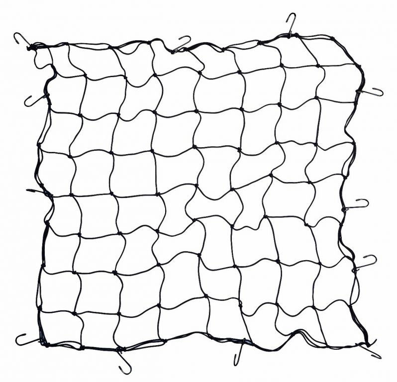 Pružná upevňovací síť 100x100cm Compass