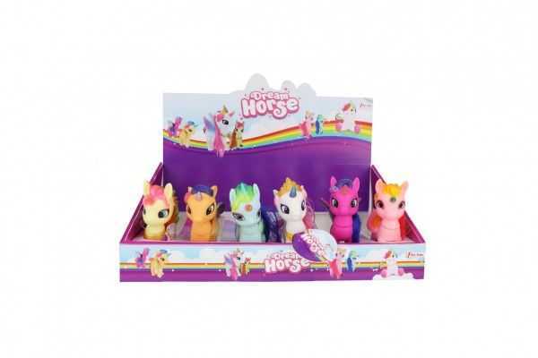 Jednorožec s křídly plast 13 cm 6 druhů Teddies