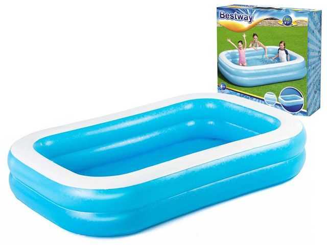 Bestway 54006 Family Pool 262 x 175 x 51 cm Bestway