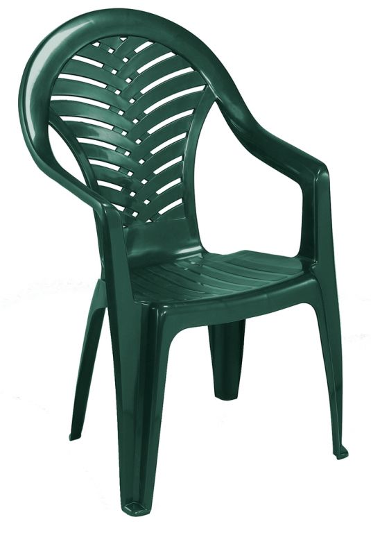 Tradgard OCEÁN židle vysoká - zelená Tradgard
