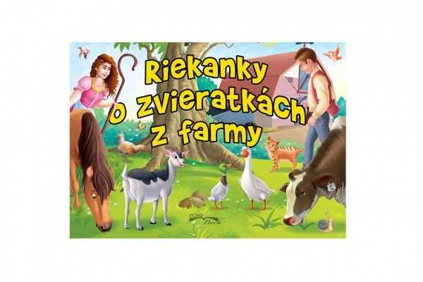 Leporelo Riekanky o zvieratkách z farmy SK verze Teddies