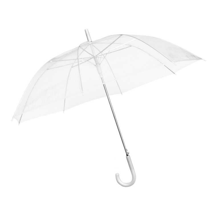 Elegantní průhledný deštník