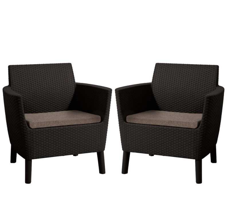 Allibert SALEMO DUO - hnědá Allibert