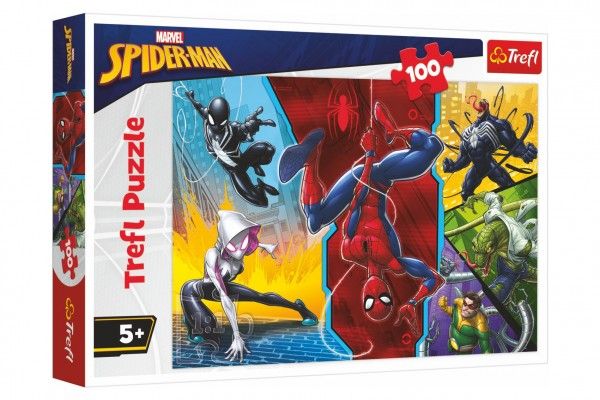 Trefl Spider-Man Útok 100 dílků Teddies