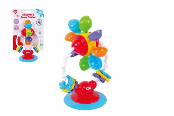 Teddies Vodní mlýnek s přísavkou do vany chrastítko plast 19cm na kartě 6m+ Teddies