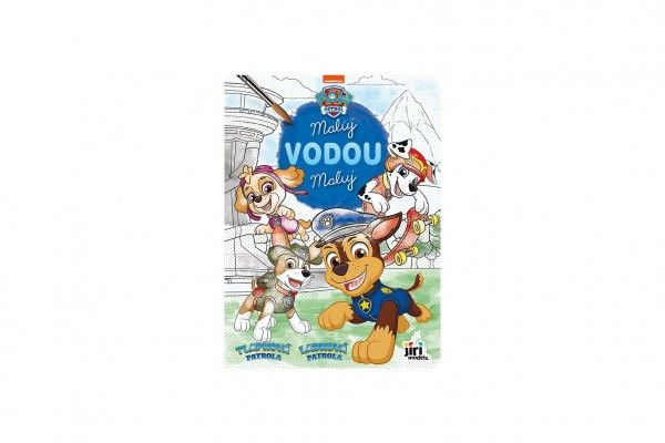 Omalovánky Maluj vodou! Tlapková patrola/Paw patrol Teddies