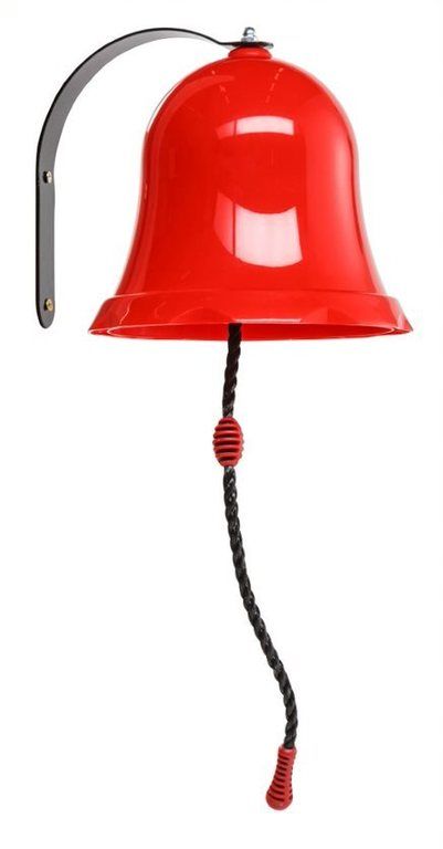 Zvonek - červený Marimex