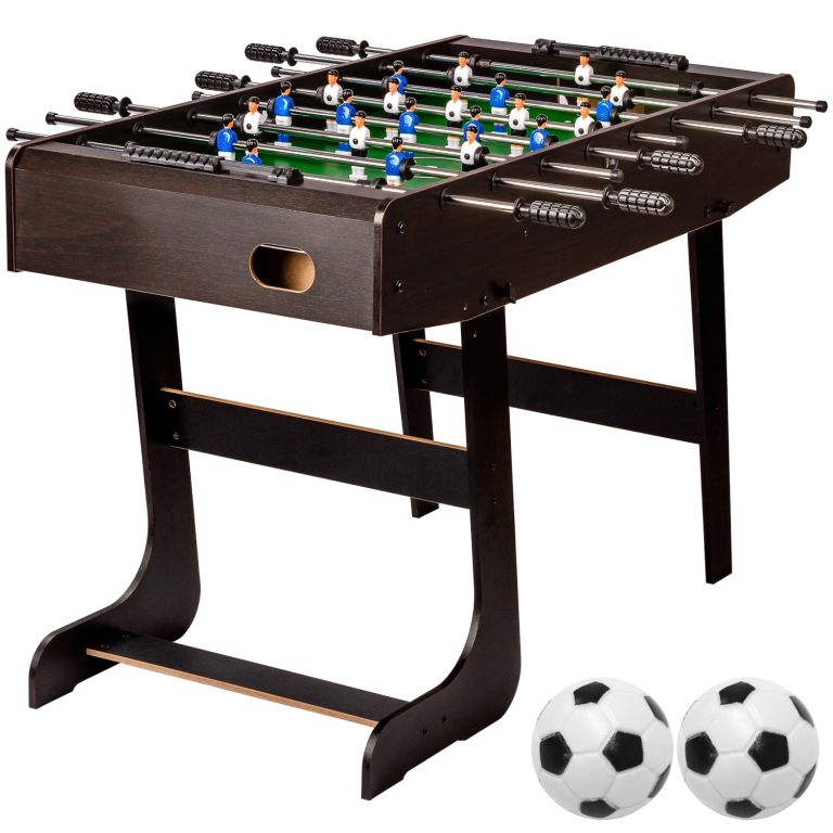 Tuin Belfast 9413 Stolní fotbálek rozkládací 121 x 101 x 79 cm - tmavé dřevo GamesPlanet®