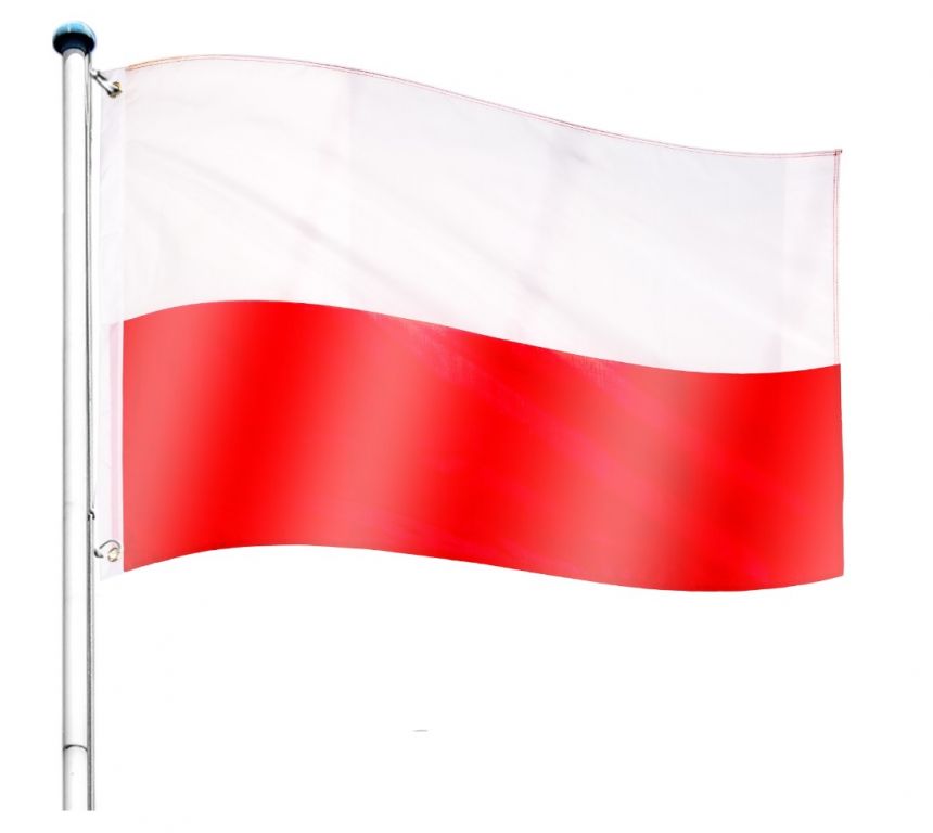 Tuin 60938 Vlajkový stožár vč. vlajky Polsko - 6