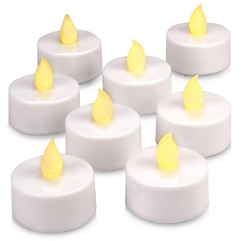 Dekorativní LED sada - 8 čajové svíčky - teple bílá Nexos