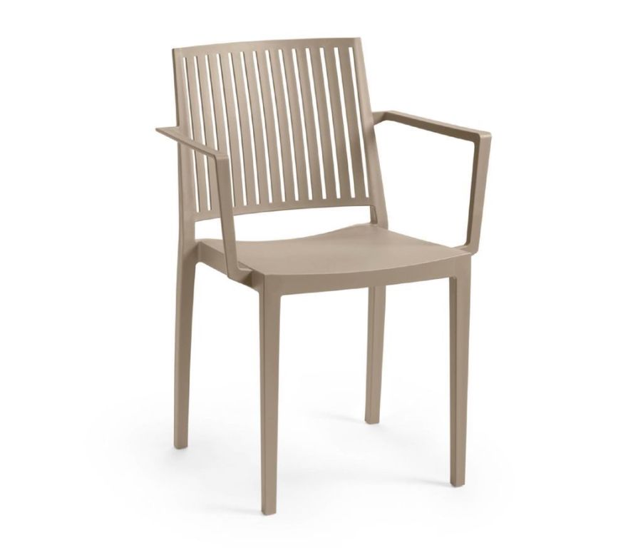 Zahradní křeslo BARS ARMCHAIR - taupe