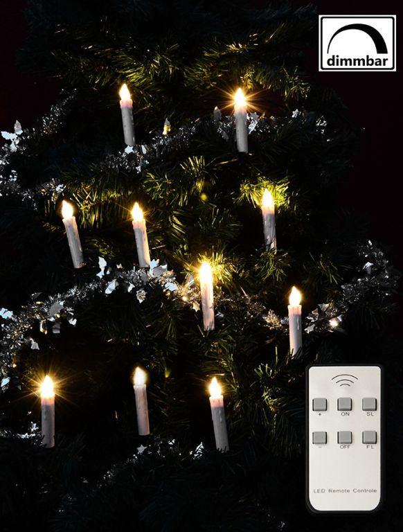90844 Nexos Vánoční svíčky na stromeček - bezdrátové