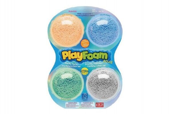 PlayFoam Modelína/Plastelína kuličková barvy na kartě Teddies