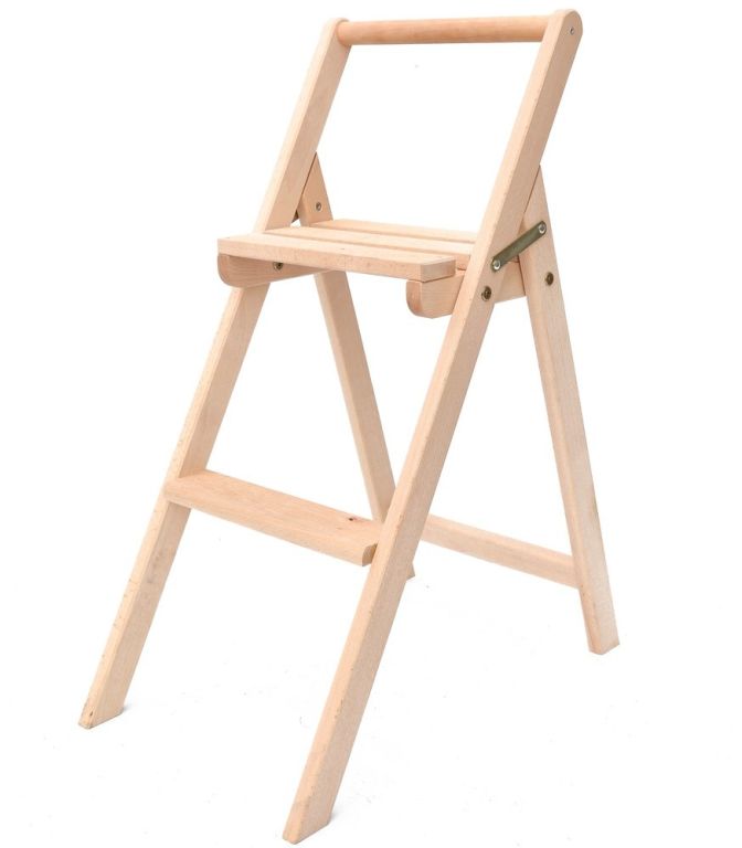 schůdky DŘEVĚNÉ - 2 stupně