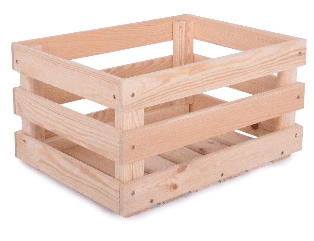 APPLE box dřevěný 42x29cm
