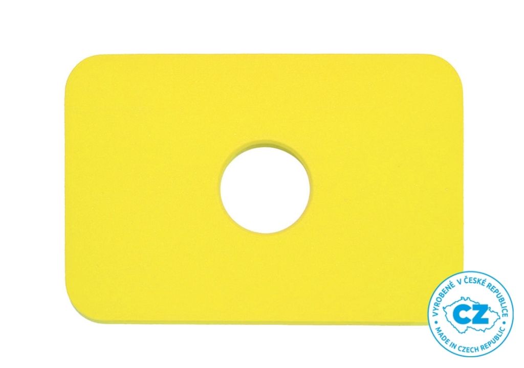 Marimex 93508 Deska plavecká Obdélník 300x200x38 mm - žlutá Marimex