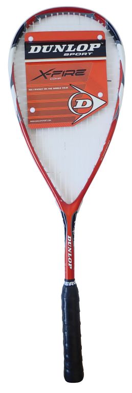 Dunlop 90630 Dunlop Raketa squashová kompozitová G2451CRV červená Dunlop