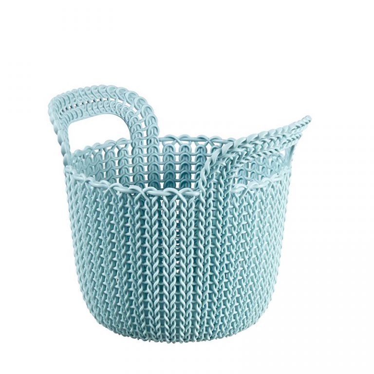 CURVER KNIT kulatý košík