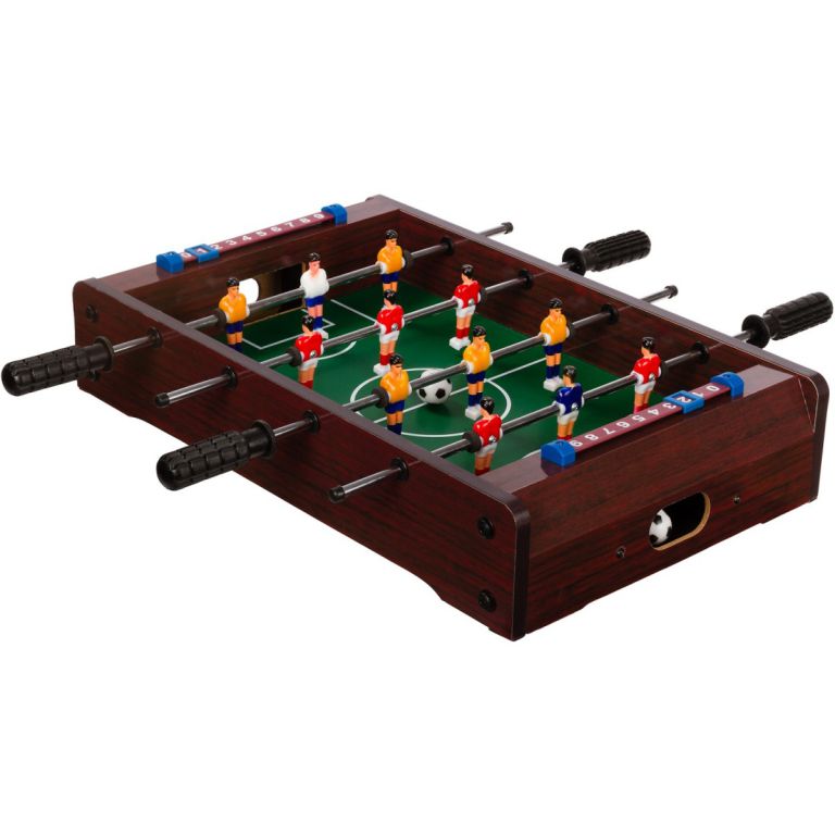 Tuin 40693 Mini stolní fotbal fotbálek 51 x 31 x 8 cm tmavý GamesPlanet®