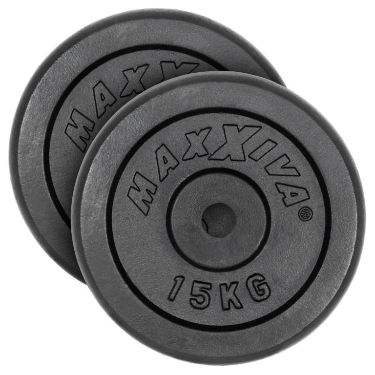 MAXXIVA® 81657 MAXXIVA Sada závaží 2 x 15 kg