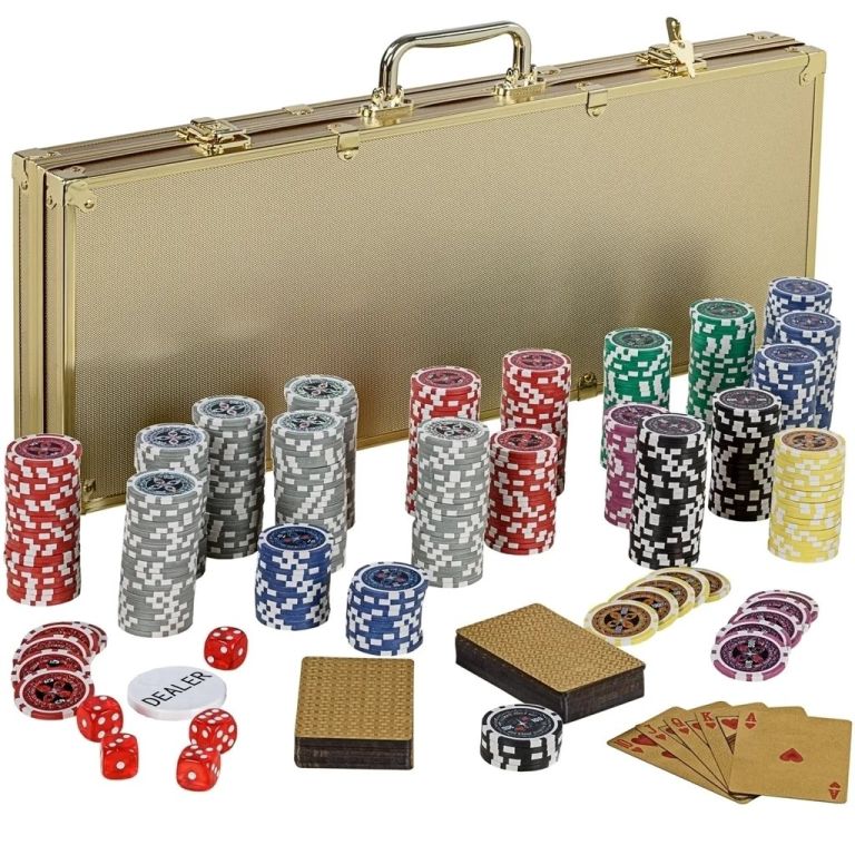 GamesPlanet Poker set Gold Edition