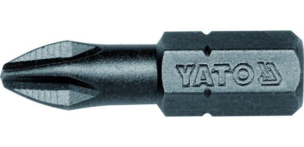 Bit křížový 1/4" PH2 x 25 mm 50 ks Yato