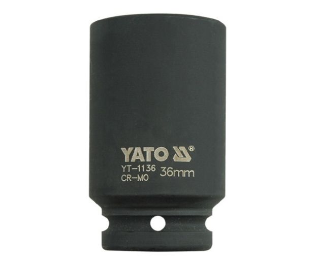 Nástavec 3/4" rázový šestihranný hluboký 36 mm CrMo Yato