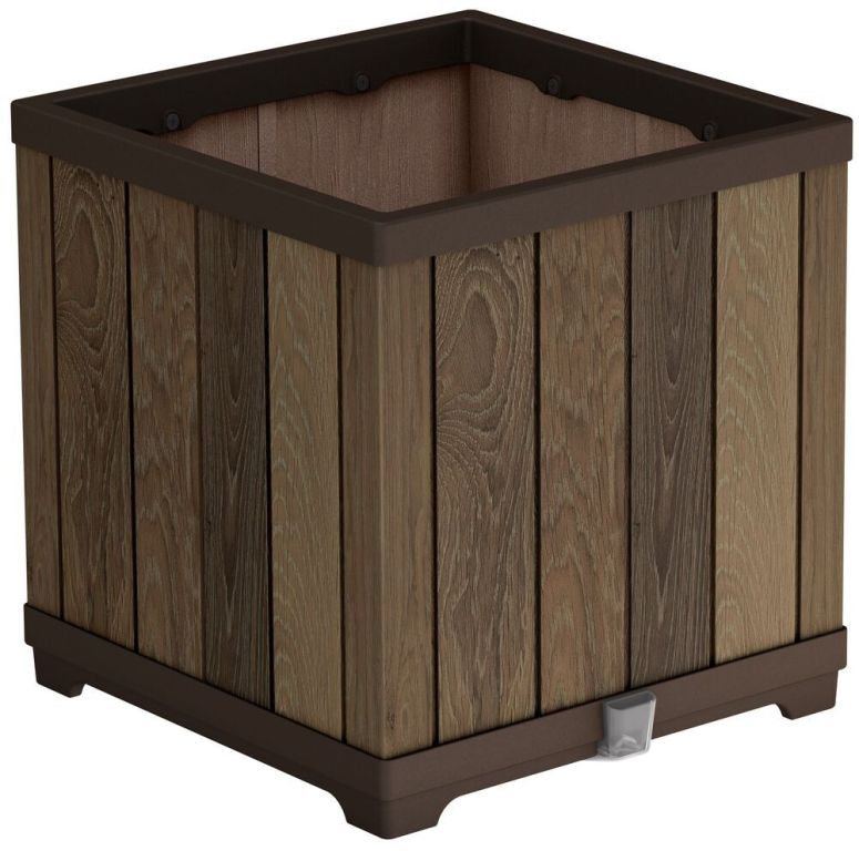 Květináč DECO SQUARE WALNUT Keter