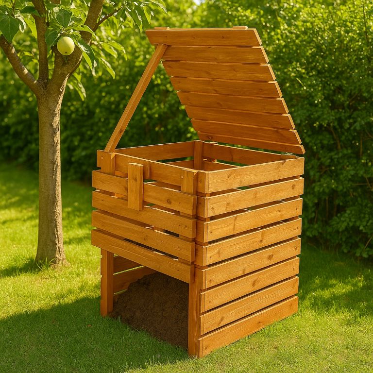 Kompostér dřevěný 600 l