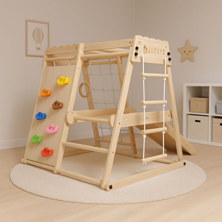 Dětské dřevěné indoor hřiště