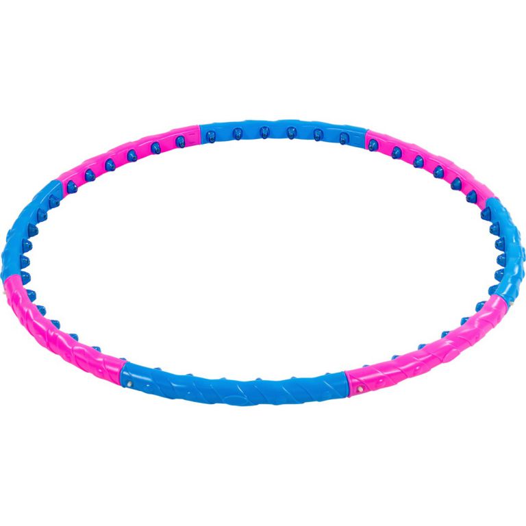 Hula Hoop masážní obruč 103 cm modro-růžová MOVIT