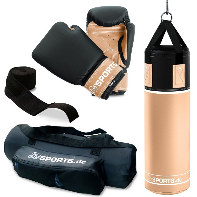 Boxovací set ScSPORTS® s boxovacím pytlem a příslušenstvím SCSports