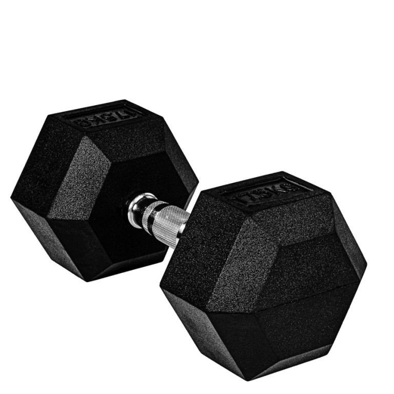 MOVIT šestihranná činka 25 kg pogumovaná MOVIT