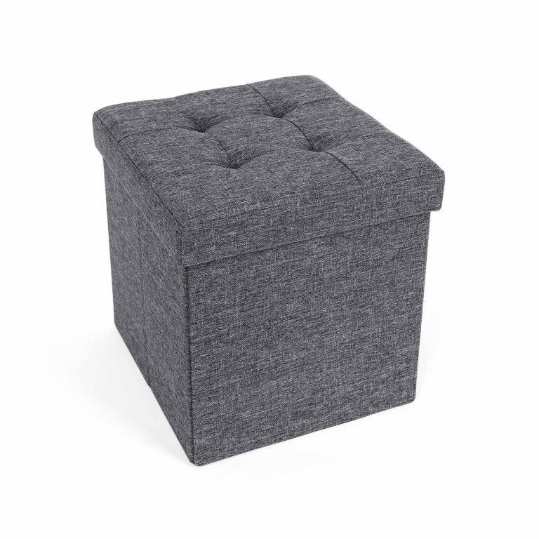 SONGMICS skládací taburet 38×38×38 cm