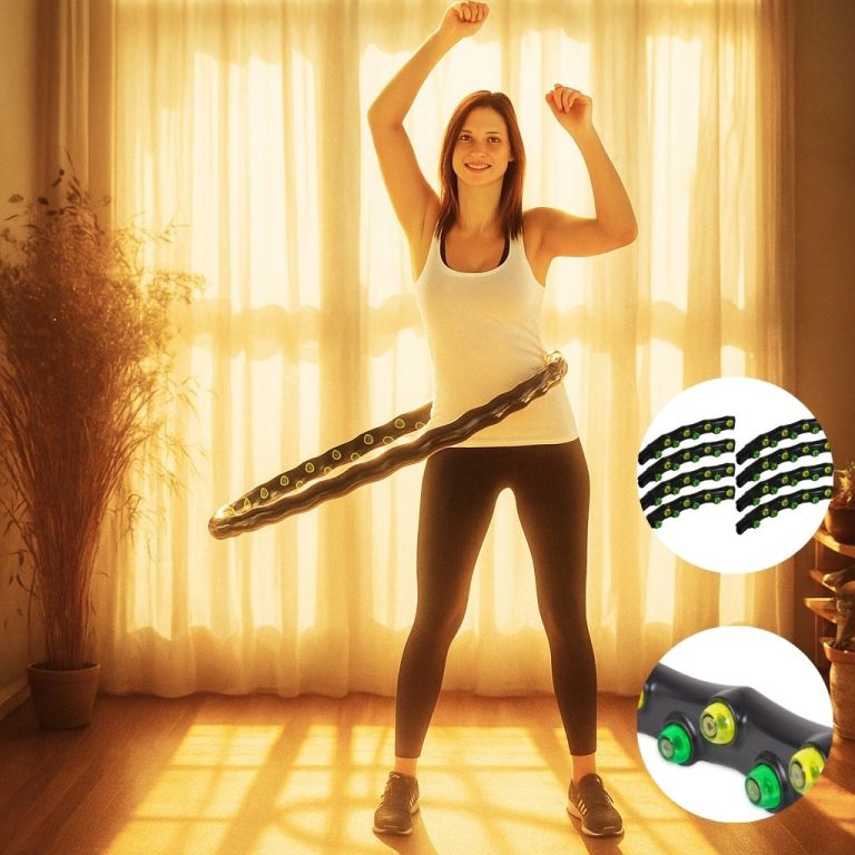 Hula Hoop masážní obruč 96 cm MOVIT