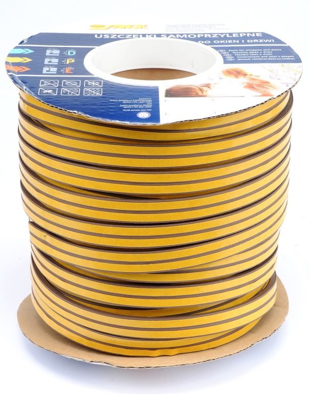 Těsnění do oken a dveří samolepící