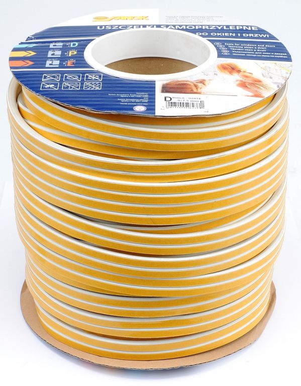 Těsnění do oken a dveří samolepící