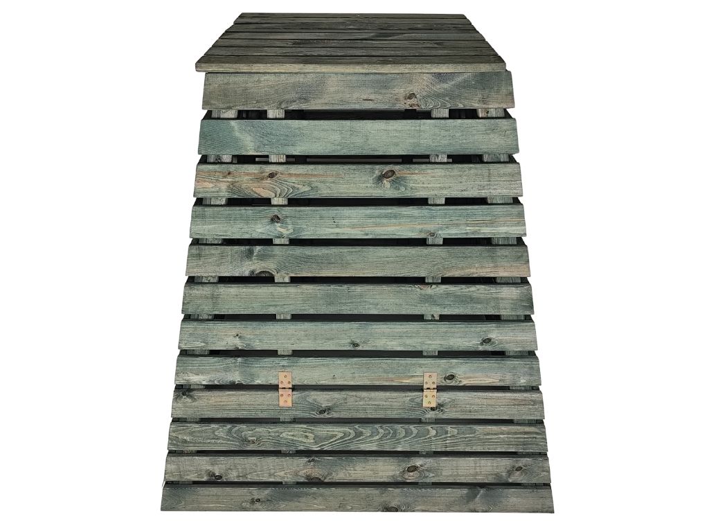 Dřevěný kompostér 1040 L pyramida