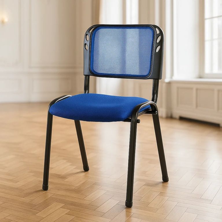 Konferenční židle modrá