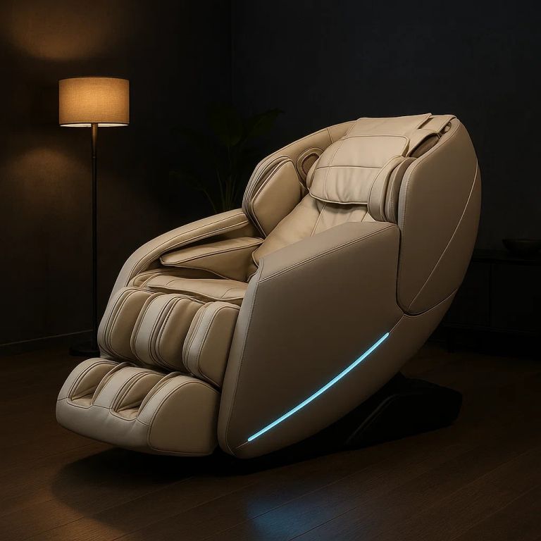 Masážní křeslo MAXXUS MX 10.0 Zero champagne/béžová MAXXUS®