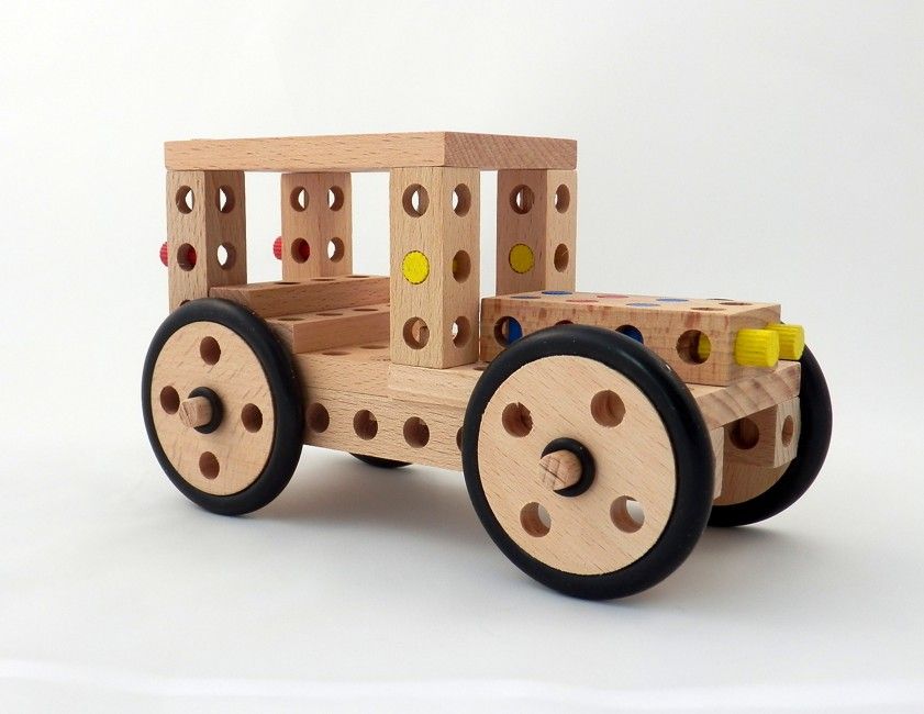 88882 Tuna Dřevěná stavebnice COMBI-WOOD Tuna