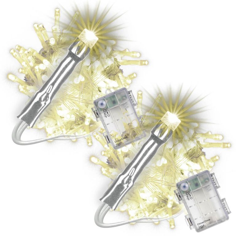 Sada vánočních LED řetězů 10 m